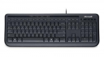 MICROSOFT Wired 600 klaviatuur Broo USB QWERTY US inglise keelne Must
