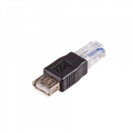 AKYGA AK-AD-27 kaabelsootuvahend RJ45 USB 2.0 type A must