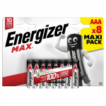 Energizer MAX AAA hekordsed patareid Leelispatareid
