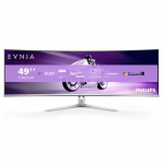 PHILIPS Evnia 8000 49M2C8900/00 arvutimonitor 124,2 cm (48,9) 5120 x 1440 pikslit Dual QHD QD-OLED valge