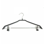 Ordinett Text: Riidepuud klambriga 2tk, teras|vinl Non Slip 44 cm, must
