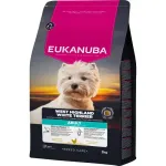 Eukanuba Koertele meldud toidukogu - Tiskasvanud West Highland White Terrier, kana, 3 kg