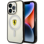 FERRARI FEHMP14XURKT iPhone 14 Pro Max 6.7" przezroczysty/transparent hardcase Outline Magsafe