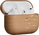 PITAKA Aramiidkiust magnetkinnitusel juhtmevaba helistaja korpus, kuldne sra - AirPods Pro 3