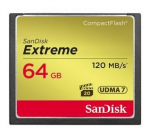 SANDISK BY WESTERN DIGITAL MEMORY COMPACT FLASH 64GB/SDCFXSB-064G-G46 SANDISK