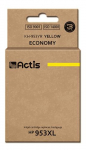 Actis KH-953YR tint (asendaja HP 953XL F6U18AE jaoks; Premium; 25 ml; kollane)