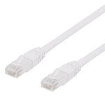 Deltaco TP-610V vtkeabel Valge 10 m Cat6