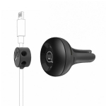 USAMS USB-kaabli magnetiline hoidik ventilatsioonvrele, must/black ZXQ1901 (US-ZB019)