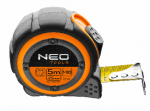 NEO Neo Coiled steel tape measure 25mm x 5m with magnet (67-185)
