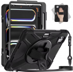 Insmat Ruggered Armor kaitsembris Apple iPad Pro 11" 2024, must (652-1335)