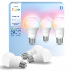 Philips Hue Oluline lylammas, valge ja vrviline valgus, E27, 806 lm, 3-pakend (929004235407)