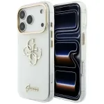 Etui Guess IML 4G Script Metal for iPhone 18 Pro Max / iPhone 17 Pro Max white