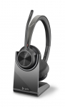 Poly Voyager 4320 UC Headset Wireless incl. Charging stand
