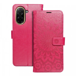 MEZZO raamatukarp XIAOMI Redmi A5 jaoks (173,3 x 79,4 x 8,26) mandalatega magenta