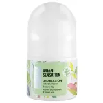 Biobaza, Green Sensation, Alcohol-Free, Refreshing, Green, Deodorant Roll-On, For Women, 20 ml