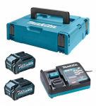Battery and charger set MAKITA 40V Max XGT 2x4.0Ah