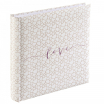 Hama Fotolalbum Jumbo Romance 30x30/80 valge