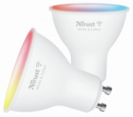 Trust WiFi LED Spot GU10 White AND Color (Duo-pack) LED bulb