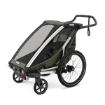 Thule Chariot Lite Single jalgrattaveokrru, Vintage Green (10203023)