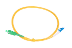 Extralink SC/APC-LC/UPC | Patchcord | Single Mode, Simplex, G652D, 3mm, 1m