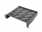 LANBERGi fikseeritud riiul 1U 10 tolli; 254x180mm must