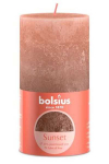 Bolsius Candle Rustik 6.8x13cm Sunset