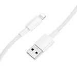 Borofone Kaabel BX117 Allikas - USB kuni Lightning - 1 meetri valge