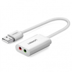 UGREEN S205 15cm USB vlispuudel valge