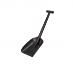 FISKARS Solid car snow shovel, 22 x 63 cm, black