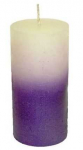 PROVENCE Candle Rustik Violet 6x12cm