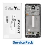 SAMSUNG ServicePack LCD-ekraan A52S 5G A528B GH82-26861D Valge