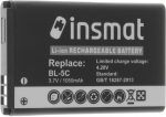 Insmat BL-5C lisatarviku aku, 1050 mAh (106-9325)
