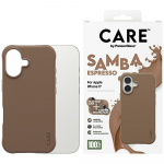 PanzerGlass CARE etui Fashionable Samba MagSafe iPhone'ile 17, espresso
