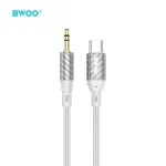 BWOO AUX-juhe Type C kuni 3,5 mm Jack helijuhe AUX074