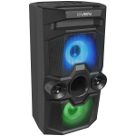 SVEN Klar PS-650, must (50W, TWS, Bluetooth, FM, USB, microSD, LED-ekraan, 4000mA*h)