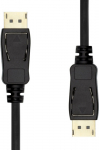 Fuj:tech DisplayPort 1.4 HBR3 kaabel, 3 m (911230)