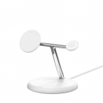 BELKIN WIZ023VFWH mobiilseadme laadija Peakomplektid, nutitelefon, nutikell Valge USB traadita laadimine Siseruumides