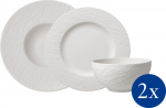 Villeroy AND Boch Manufacture Rock sginude komplekt, 6-osaline, valge (10-4240-8950)