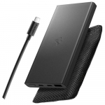 Spigen Essentail EA2210 energiarnk 10000 mAh 22.5W mustTranslation: Essentail EA2210 power bank 10000 mAh 22.5W black