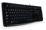LOGITECH K120 juhtmega klaviatuur, must, USB, OEM - EMEA (LTH)