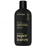 Attitude Super Leaves Amber AND Citrus ampoon ja konditsioneer meeste 2-in-1 415 ml