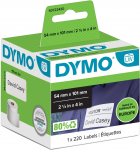 DYMO LabelWriter postitussilt / nimesilt 101 x 54 mm, 220 silti, valge (99014)