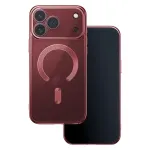 TFO Vrviline kroomitud mag-disainiga mbris iPhone 17 Pro Max 6,9" / 18 Pro Max 6,9" tumedast kirsi vrvi