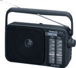 PANASONIC RF-2400DEG-K kaasaskantav raadio must