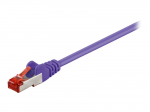 Goobay CAT 6 S/FTP CU 0,25m Violet