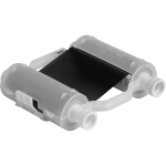 Brady Black Heavy-Duty Print Ribbon to print Ochre B-595 on