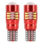 Amio LED CANBUS 27SMD 3014 T10e (W5W) Valge 12V/24V