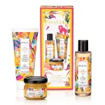 Baija Komplekt: Lost Paradise, Niistav keemiks, igapevakas kasutamine, 75 ml + Lost Paradise, Puhtustav ja niistav dutigeel, kigile nahatpidele, 100 ml + Lost Paradise, Puhtustav ja eksfolieeriv keemiks, 70 g