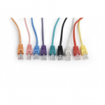 Cablexpert | Patch cord | PP12-0.5M/BK | Black RJ45 Male | RJ45 Male