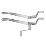 Extralink K500 | Masti kinnitus | 500mm, U-poldid M8, teras, tsingitud